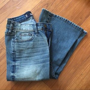 Hollister Distressed Bell-bottom Jeans